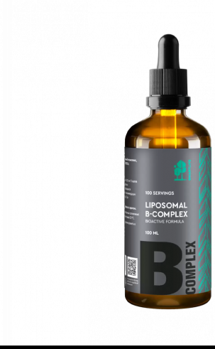 SmartLife Liposomal B-Complex BioActive Formula, Липосомальный B-Комплекс Биоактивная формула, 100 мл