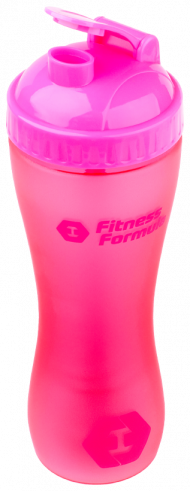 Fitness Formula Шейкер матовый со стиком-пружиной, 600 мл