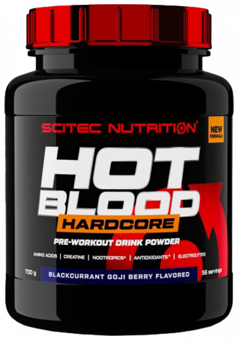 Scitec Nutrition Hot Blood Hardcore, Хот Блад Хардкор, 700 грамм