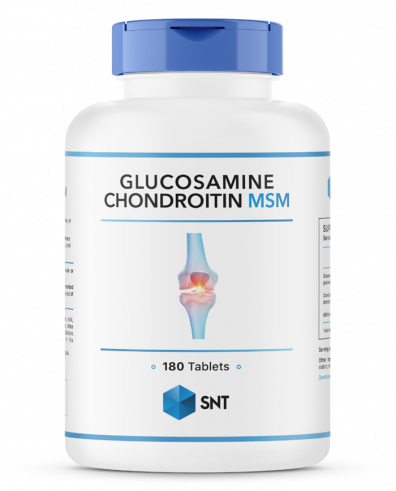 SNT Glucosamine Chondroitin MSM, Глюкозамин Хондроитин МСМ, 180 таблеток