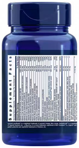 Life Extension Two-Per-Day Multivitamin, Мультивитамины, 60 капсул